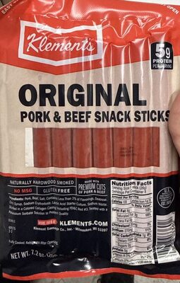 Original Pork & Beef Snack Sticks