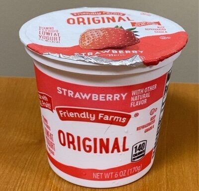 Original Strawberry Yogurt