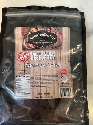 Original Style Gourmet Brisket Beef Jerky