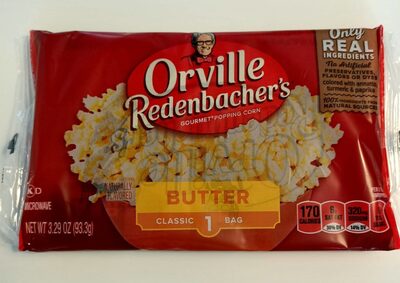 Orville Redenbacher's Butter Popcorn, 3.29 Ounce Classic Bag, 3.3 OZ