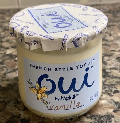 OUI french style vanilla yogurt