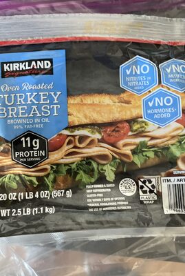 Oven Roasted Turkey Breast Slices