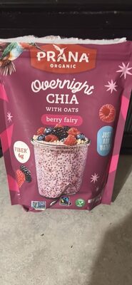 Overnight Chia with Oats berry fairy