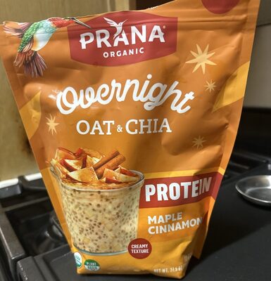 Overnight Oat & Chia Protein Maple Cinnamon