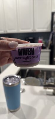 overnight oats Blueberry
