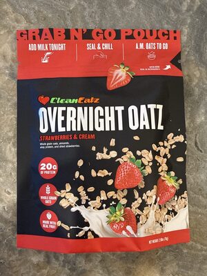 Overnight Oatz - Strawberries & Cream