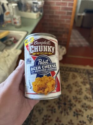 Pabst Beer Cheese With Potatoes And Chorizo