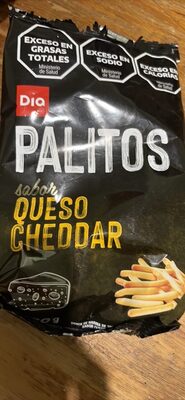 PALITOS sabor QUESO CHEDDAR