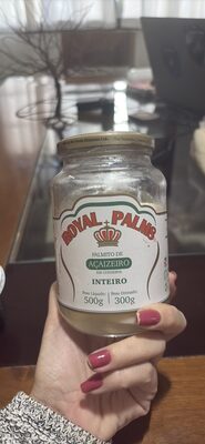 Palmito de Açaizeiro em Conserva Inteiro