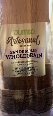 PAN DE MOLDE WHOLEGRAIN