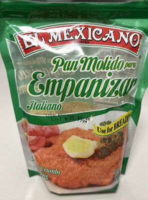 Pan Molido para Empanizar Italiano