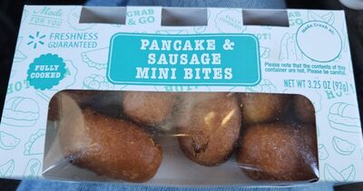 Pancake & sausage mini bites