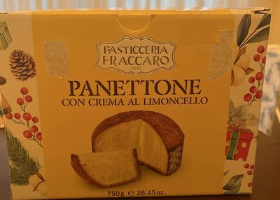 Panettone With Limoncello Cream