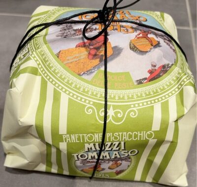 Panettone With Pistachio Cream