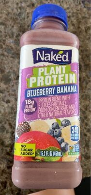 Pant protein blueberry banana