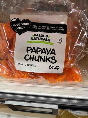 Papaya Chunks