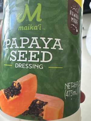 Papaya Seed Dressing