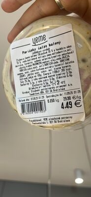 Parížský šalát balený