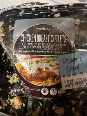 Parmesan Breaded Cutlets