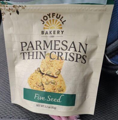 Parmesan Thin Crisps Five Seed