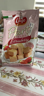 Party Wafers Strawberry