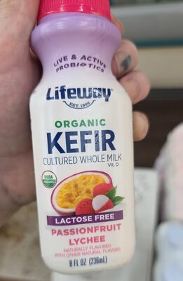 pasión fruit kefir