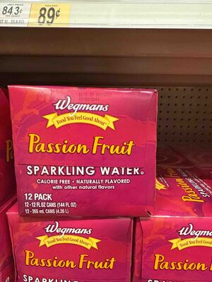 Passion Fruit Sparkling Water