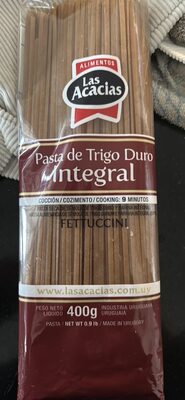 Pasta de Trigo Duro Integral Fettuccini
