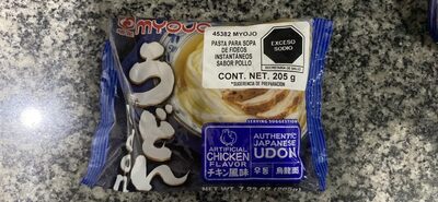 Pasta para sopa de fideos instantáneos sabor pollo