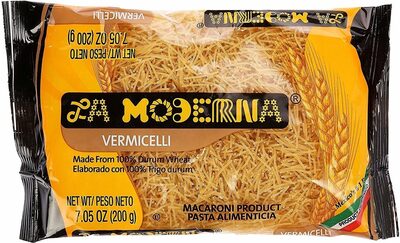 Pasta vermicelli thin noodles from mexico