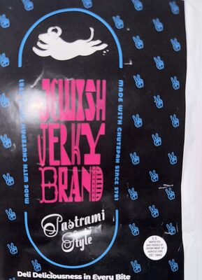 Pastrami style Beef Jerky