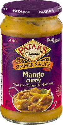 Patak mango chicken sauce