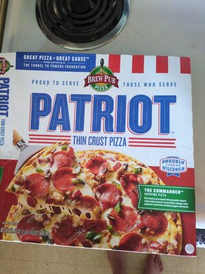 Patriot Thin Crust Pizza