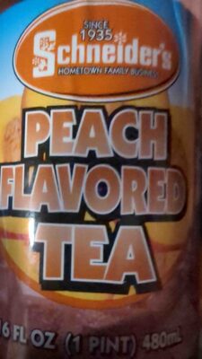 Peach Flavored Tea, 16oz