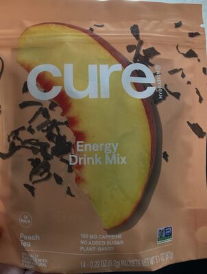 Peach Tea Energy Drink Mix