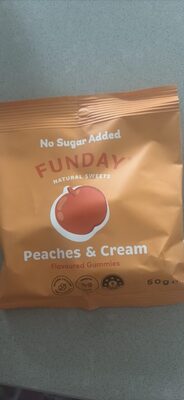 Peaches & Cream Flavoured Gummies