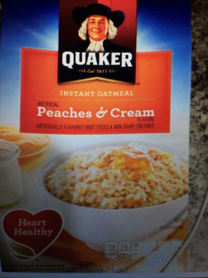 Peaches & Cream Instant Oatmeal