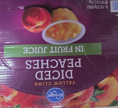 Peaches In Fruit Juice Cup
