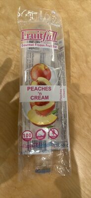 PEACHES 'n CREAM Gourmet Frozen Fruit Bar
