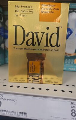 Peanut Butter Chocolate Chunk Flavored Bar