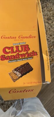 Peanut Butter Club Sandwich