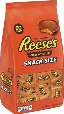 Peanut butter cups, snack size