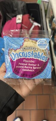 Peanut Butter & Mixed Berry Spread Sandwich