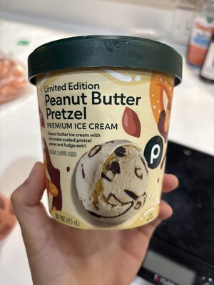 peanut butter pretzel ice cream