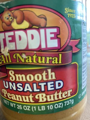 peanut butter smooth unsalted