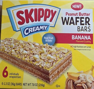 Peanut Butter Wafer Bars