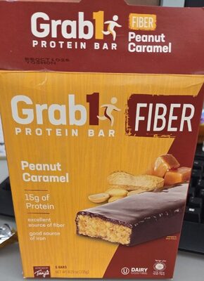 Peanut Caramel Fiber Protein Bar