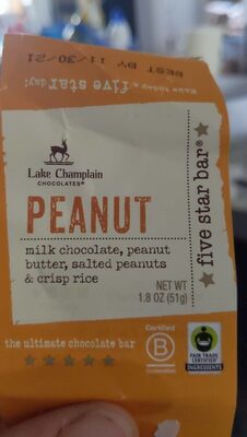 Peanut Chocolate Bar