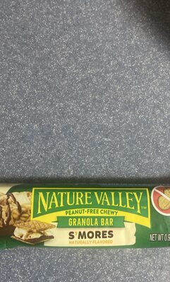 Peanut free chewy granola bar (s’mores)