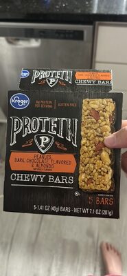 Peanuts, Dark Chocolate Flavored & Almonds Chewy Bars